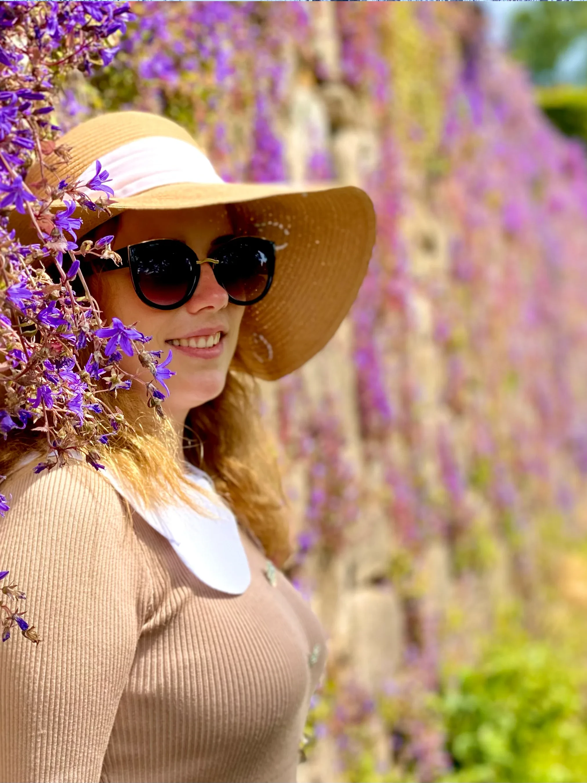 Portrait of Adriana in Scotland